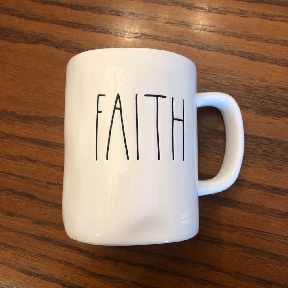 RAE DUNN FAITH MUG